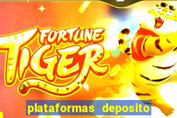 plataformas deposito 1 real