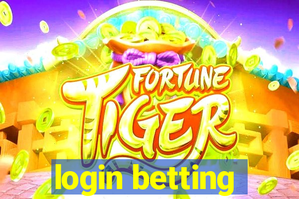 login betting