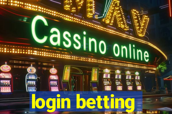 login betting