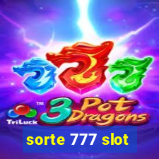 sorte 777 slot