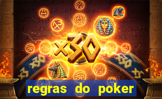 regras do poker texas holdem