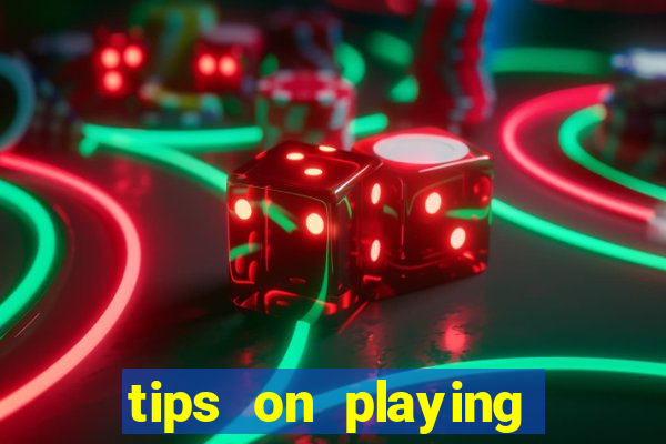 tips on playing slot machines