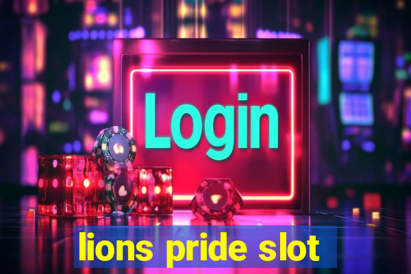 lions pride slot