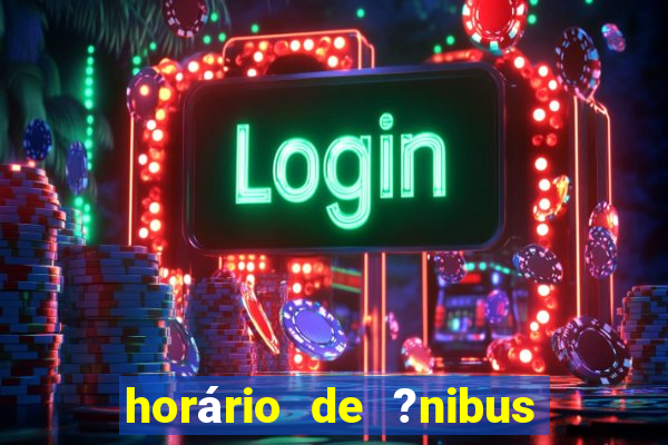 horário de ?nibus jun??o cassino