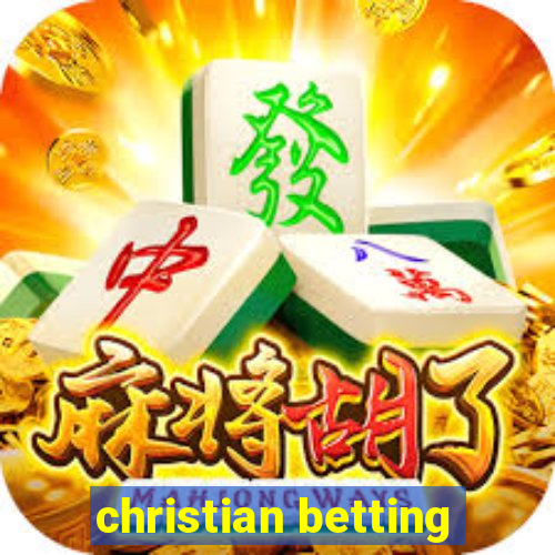 christian betting