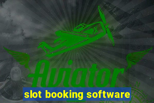 slot booking software