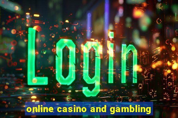 online casino and gambling