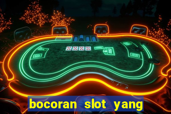 bocoran slot yang gacor hari ini