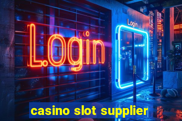 casino slot supplier