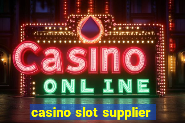 casino slot supplier