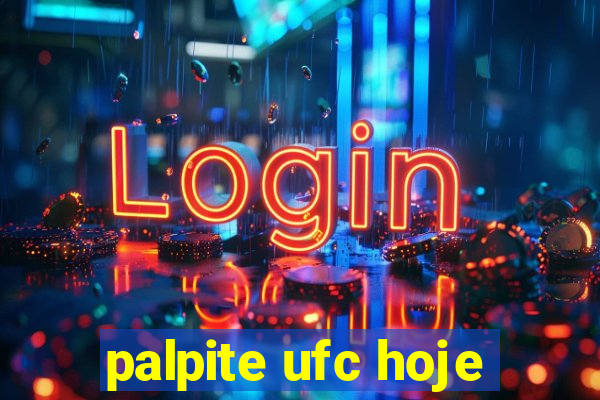 palpite ufc hoje