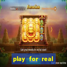 play for real money casino games