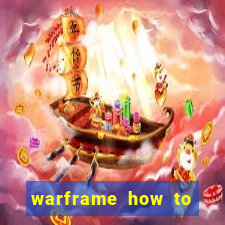 warframe how to unlock arcane slot