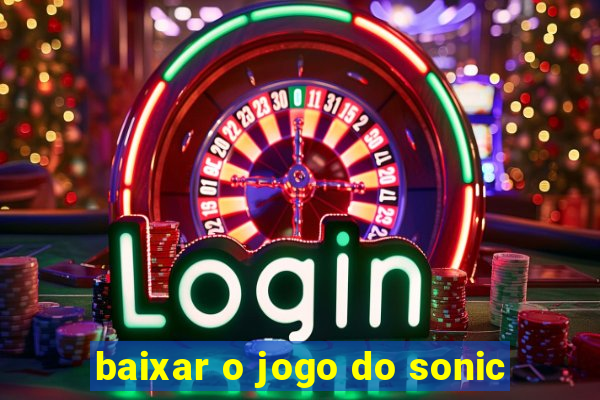 baixar o jogo do sonic