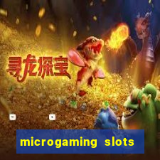 microgaming slots free play