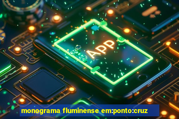 monograma fluminense em:ponto:cruz