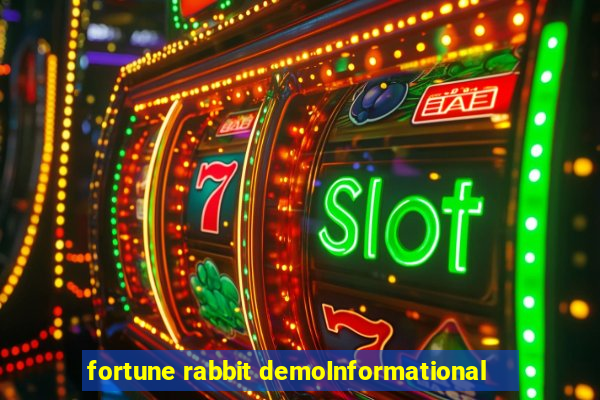 fortune rabbit demoInformational