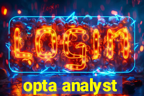 opta analyst