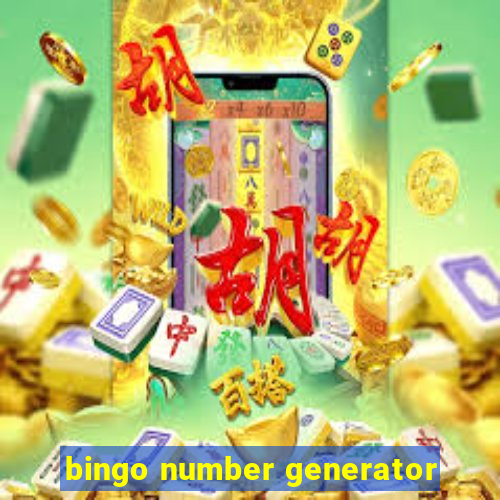 bingo number generator