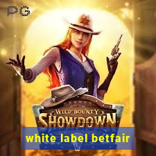 white label betfair