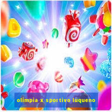 olimpia x sportivo luqueno