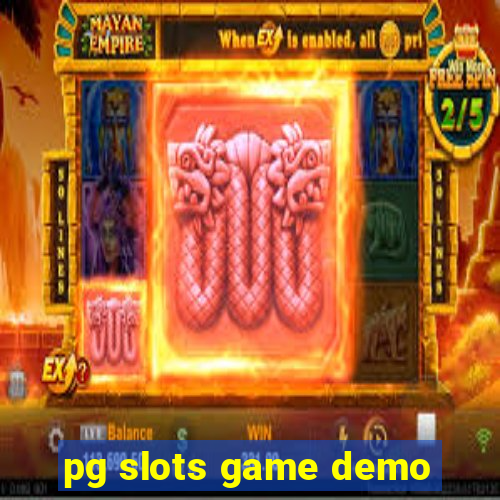 pg slots game demo