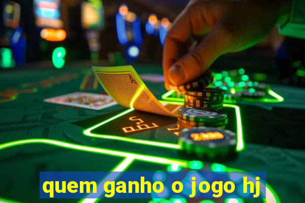 quem ganho o jogo hj