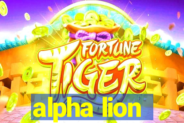 alpha lion