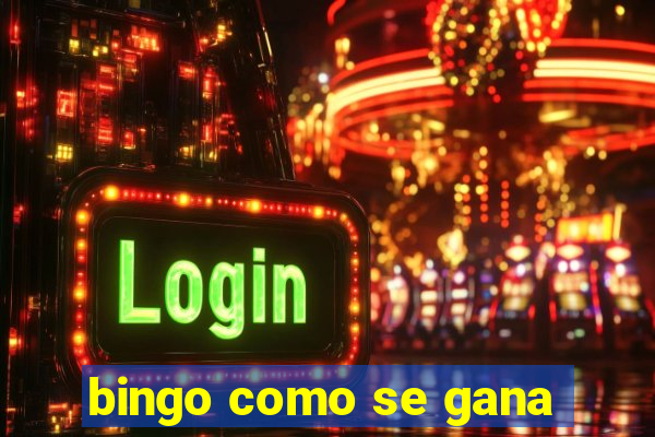 bingo como se gana