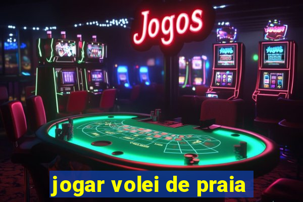 jogar volei de praia