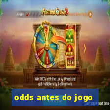 odds antes do jogo