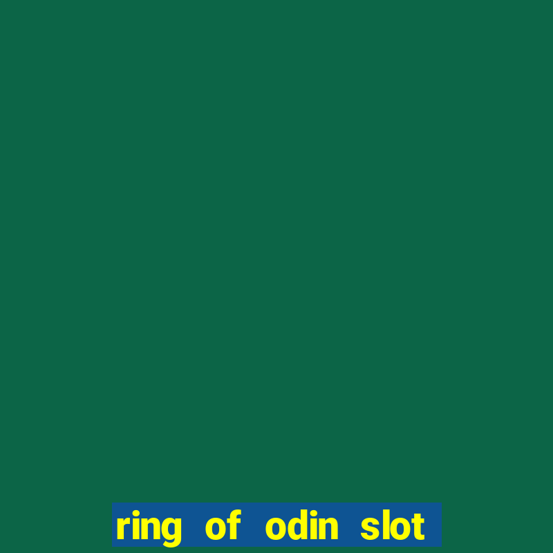 ring of odin slot soldi veri