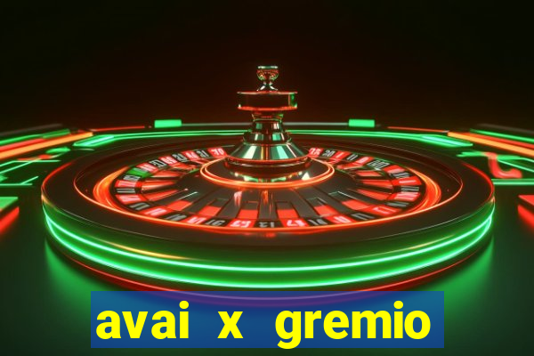 avai x gremio novorizontino palpite