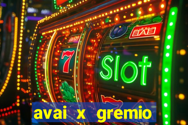 avai x gremio novorizontino palpite