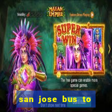 san jose bus to la fortuna