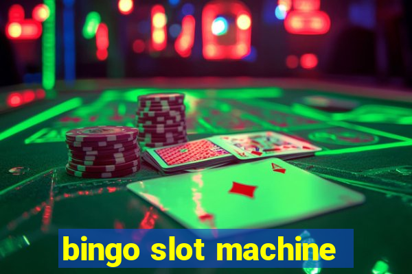 bingo slot machine