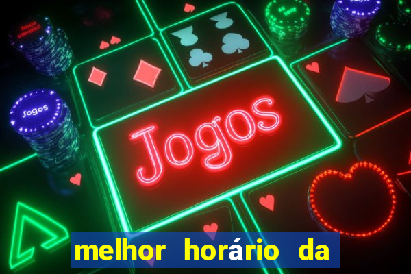 melhor horário da madrugada para jogar fortune tiger