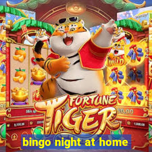 bingo night at home