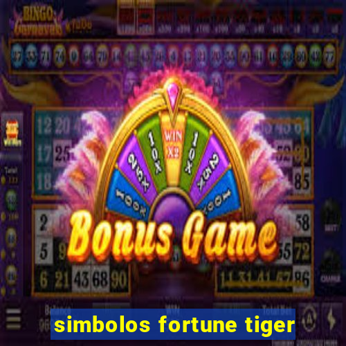 simbolos fortune tiger