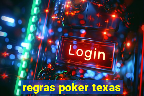 regras poker texas