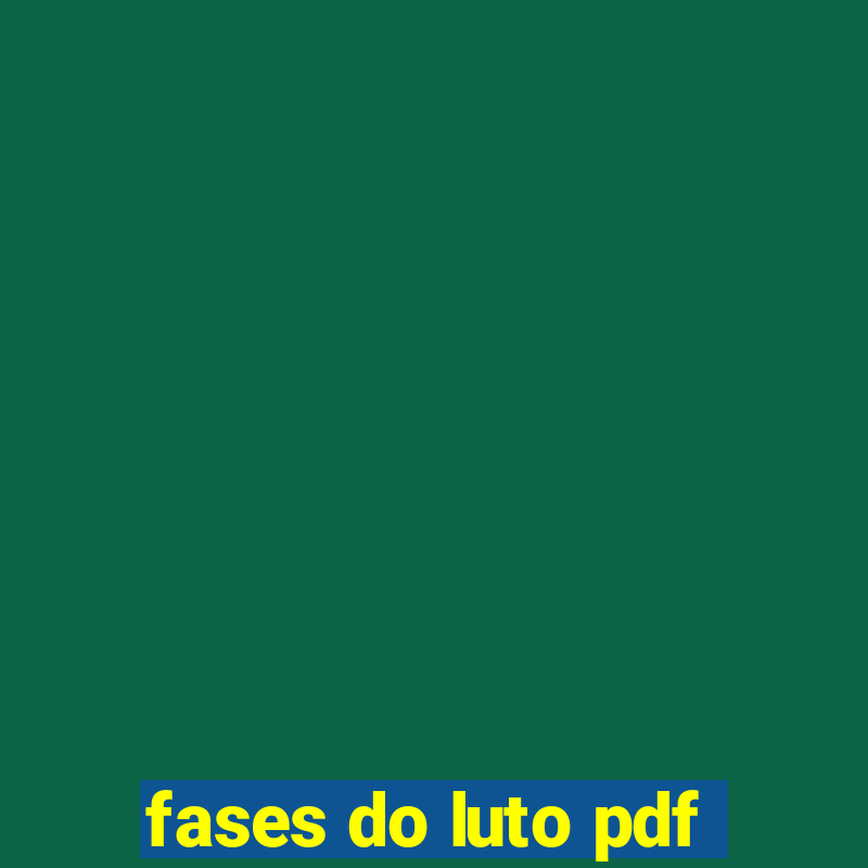 fases do luto pdf