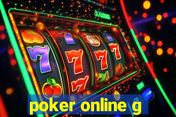 poker online g