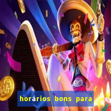 horários bons para jogar fortune mouse