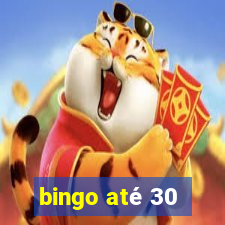 bingo até 30