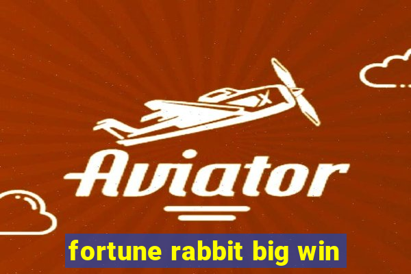 fortune rabbit big win