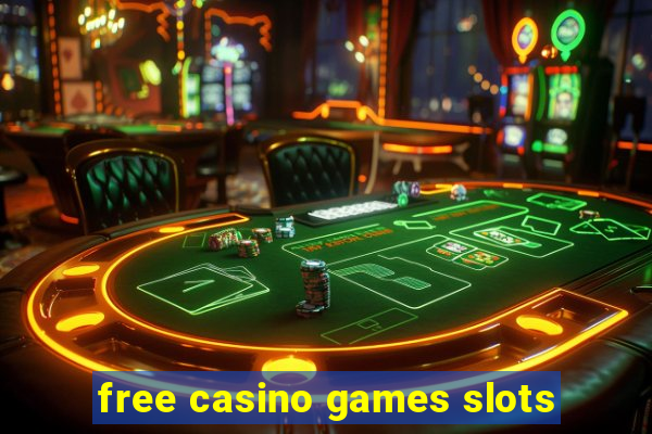 free casino games slots