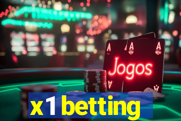 x1 betting