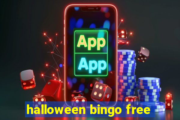 halloween bingo free