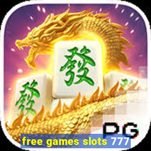 free games slots 777