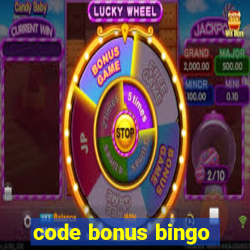 code bonus bingo